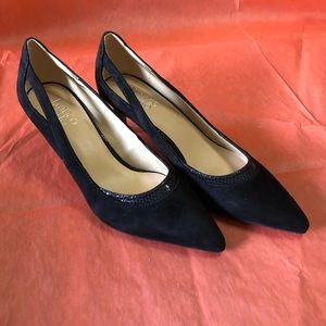 Franco Sarto New Suede Pump’s
